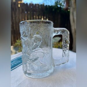 Vintage Mc Donald’s Batman Forever Robin glass mug